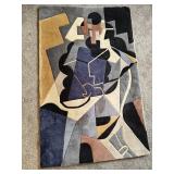 Abstract Rug 67x42