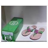 Lilly Pulitzer Petal Pushers Sandals Sz 7.5