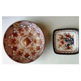 Decorative Japanese Bowl & Plate