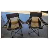 (2) Folding Camp Chairs