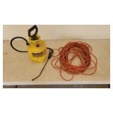 Long Extension Cord & 1 Gallon Funnel Top Sprayer