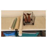 Four Poster Tubes, Rolling Basket & Work Boots