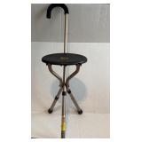 10"x8"x 31" Tall Rose Adjustable Folding Seat