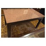 61"x32"x31.5" Wood & Granite Table (Very Heavy)