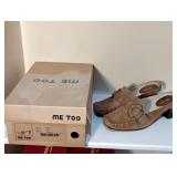 Sz 7 ME TOO Suede Mules