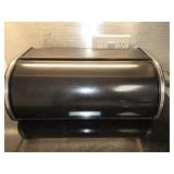 17 3/4" Breadbox & 12.5" Black Bowl