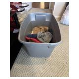 Storage Bins W/ Mens Shorts Sz: L