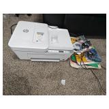 HP Deskjet Printer w/ Paper
