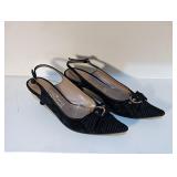 Salvatore Ferragamo Suede Mules Sz 7.5