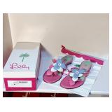 Lilly Pulitzer Pink Sandals Sz 7.5