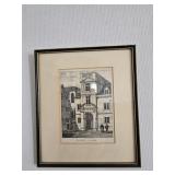 14x12 Pembroke College Pencil Drawing