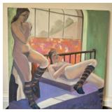 38x37 Nude on Canvas