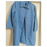 GAP 100% Cotton Trench Coat Sz Md