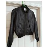 The Limited Leather Bomber Jacket Sz SM
