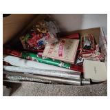 Box of Wrapping Paper & Bows