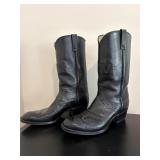 Paul Wheeler Custom Made Black Boots Sz: 9