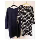 (2) Dresses S/M (1) is Nicole Miller