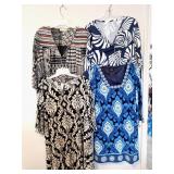 (4) Long Sleeve Dresses M/L