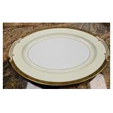 16.5"ï¿½12" Noritake Platter 4985 Goldkin