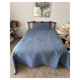 Queen Blue Bedding Set