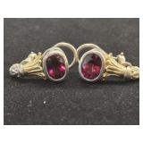 Sterling Silver Caviar Earrings
