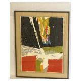 24"x19" Bright Sand & Black Sky #3" by Seong Moy