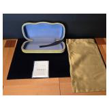 Gucci Glasses Case, Bag & Cleaning Cloth