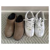 Pr of RedHead Clogs & K-Swiss Sneakers Sz 9.5