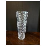 12" Heavy Crystal Vase