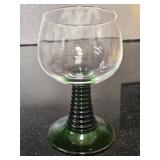 (5) Vintage Roemer Wine Glasses