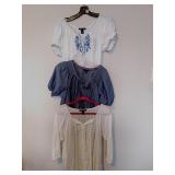 (3) Boho Cotton Tops S/M