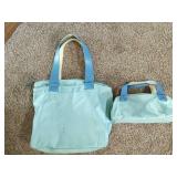 Tumi Blue Nylon Bags