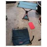 Wilson Backpack, Coozie, Portable Stool