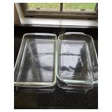 (2) Pyrex Casserole Dishes