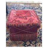 Fringed Ottoman