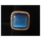 Blue Stone Ring Sz