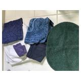 23"x18" Rug & Towels