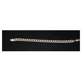 14K Gold Link Bracelet 8.75"