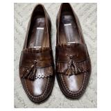 Johnston and Murphy Brown Leather Dress Shoes Sz