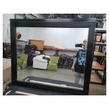 46" x 39" Black Mirror.