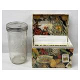 6.5" Ball Wide Mouth Mason Jar & Cooking Box