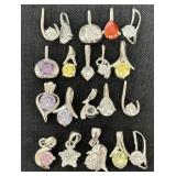 20 Pretty Necklace Pendants 3 Have Markings