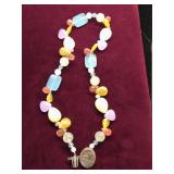 Pastel Stone Necklace