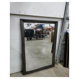 Grey Wall Mirror 45in X 32in