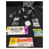 Cords, Tape,Staples, Light Bulbs