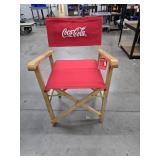 NWT Sturdy Wood Embroidered Chair