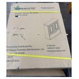 NIB Seasons 28" x 8" x 26" Bathroom Wall Cabinet
