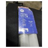 (2) LED T8 Bulbs 48"; 43" Shower Curtain Rod &