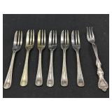 Silverplate Oyster Forks