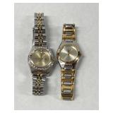 2 Gold & Silver Tone Watches